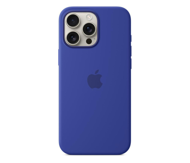 Apple Silikonowe etui MagSafe do iPhone 16 Plus dojrzała śliwka - 1278595 - zdjęcie 4